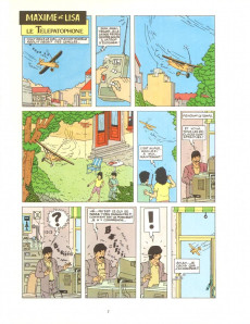 Extrait de Maxime et Lisa (Une aventure de) -2- Le mystère du Télépatophone - Tome 1
