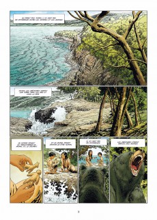 Extrait de Badlands -2- Le danseur au grizzli