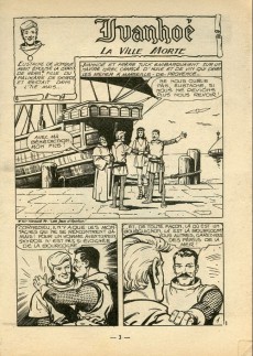 Extrait de Ivanhoé (1re Série - Aventures et Voyages) -100- La ville morte