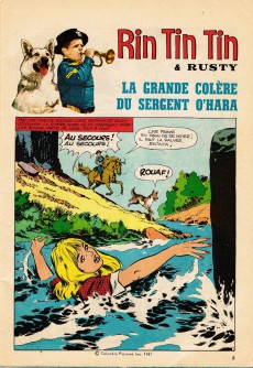 Extrait de Rin Tin Tin & Rusty (2e série) -133- La grande colère du sergent O'Hara