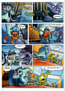 Extrait de Les classiques du dessin animé en bande dessinée -39- Monstres & Cie