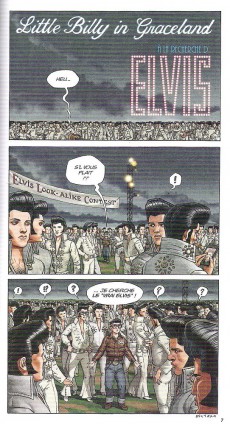 Extrait de BD Rock - Elvis Presley