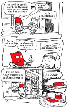 Extrait de Les aventures fantastiques de Cow & Cliquo