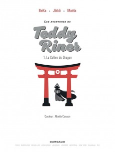Extrait de Les aventures de Teddy Riner -1- La colère du dragon