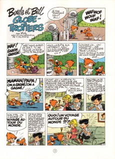 Extrait de Boule et Bill -19a1984b- Boule et Bill globe trotters