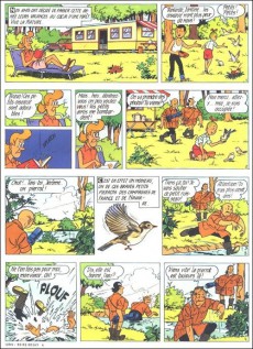 Extrait de Bob et Bobette (3e Série Rouge) -117b1976- Le pierrot furieux