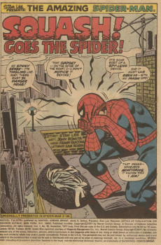 Extrait de Marvel Tales Vol.2 (1966) -85- Squash! Goes the Spider!