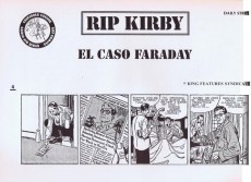 Extrait de Rip Kirby (en espagnol - Ediciones Eseuve S.A 1990) -1- Numéro 1