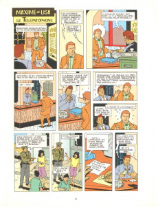 Extrait de Maxime et Lisa (Une aventure de) -3TT- Le mystère du Télépatophone - Tome 2