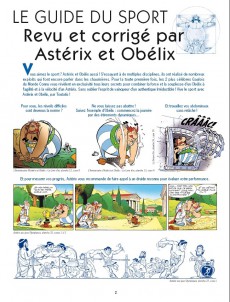 Extrait de Astérix (Hors Série) -Pub03- Le Meilleur d'Astérix & Obélix - Vive le sport !
