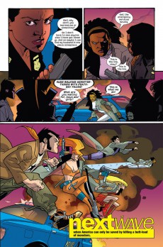 Extrait de Nextwave: Agents of H.A.T.E. (2006) -INT02- I Kick Your Face