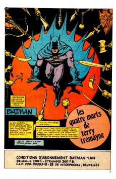 Extrait de Batman (Interpresse) -77- Les quatre morts de Terry Tremayne