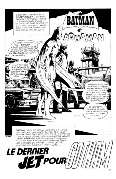 Extrait de Batman (Interpresse) -81- Le dernier jet pour Gotham avec Aquaman