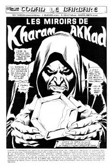 Extrait de Conan le barbare (Éditions Héritage) -10- Les Miroirs meurtriers de Kharam-Akkad
