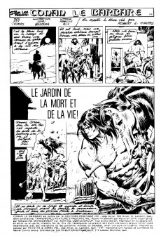 Extrait de Conan le barbare (Éditions Héritage) -26- Le jardin de la mort et de la vie!
