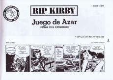Extrait de Rip Kirby (en espagnol - Ediciones Eseuve S.A 1990) -4- Numéro 4