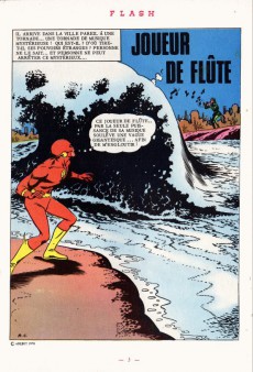 Extrait de Flash (Eclair comics) -2- Le joueur de flûte