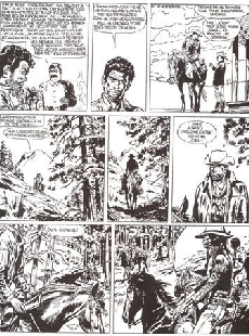 Extrait de Jerry Spring (Collection Spéciale grand format) -1- Le Duel + Golden Creek