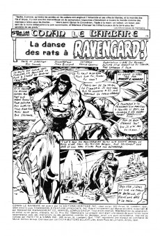 Extrait de Conan le barbare (Éditions Héritage) -33- La danse des rats à Ravengard!