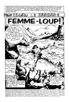 Extrait de Conan le barbare (Éditions Héritage) -34- Femme-loup!