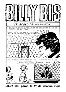 Extrait de Billy Bis -19- Le rodéo de Wilminton