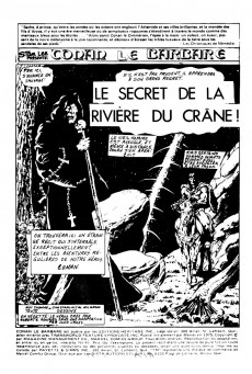 Extrait de Conan le barbare (Éditions Héritage) -49- Le secret de la rivière du crâne!