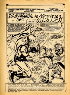 Extrait de Héroes Marvel (Vol.2) -19- iEl ataque de los monos!