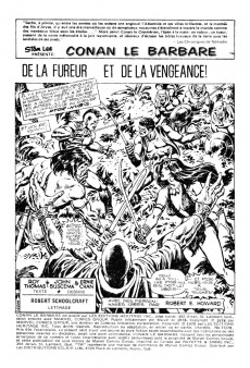 Extrait de Conan le barbare (Éditions Héritage) -7778- De la fureur et de la vengeance!