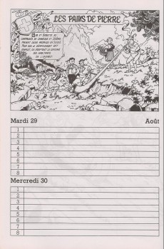 Extrait de Bob et Bobette (3e Série Rouge) -HS- Journal de classe 89-90