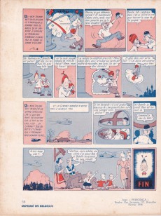Extrait de Bob et Bobette (2e Série Rouge) -2b1956- La princesse enchantée
