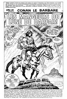 Extrait de Conan le barbare (Éditions Héritage) -9394- Les mangeurs de lune de Darfar!