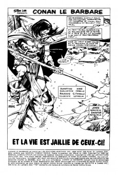 Extrait de Conan le barbare (Éditions Héritage) -113114- Et la vie jaillit de ceux-ci!