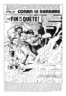 Extrait de Conan le barbare (Éditions Héritage) -115116- La fin de la quête!