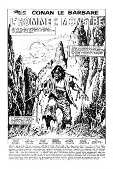 Extrait de Conan le barbare (Éditions Héritage) -127128- L'homme et le monstre