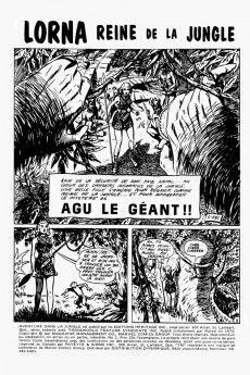 Extrait de Aventure dans la jungle (Éditions Héritage) -1- Lorna, reine de la jungle : Agu le géant!!