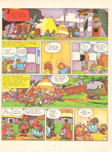 Extrait de Astérix (en anglais) -7c1984- Asterix and the big fight