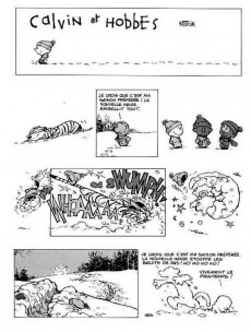 Extrait de Calvin et Hobbes -7a1995- Que fait la police ?