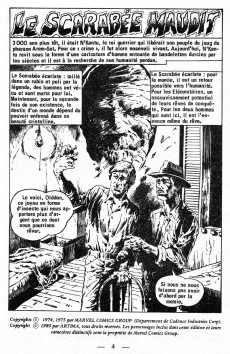 Extrait de Frankenstein (Arédit - Comics Pocket) -15- Le scarabée maudit