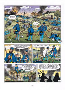 Extrait de Les tuniques Bleues -60- Carte blanche pour un Bleu