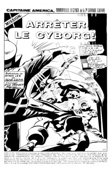 Extrait de Capitaine America (Éditions Héritage) -9- Mission: Arrêter le Cyborg!