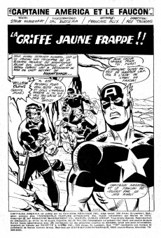 Extrait de Capitaine America (Éditions Héritage) -25- La Griffe Jaune frappe!!