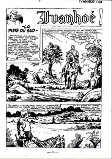 Extrait de Ivanhoé (1re Série - Aventures et Voyages) -143- La piste du sud