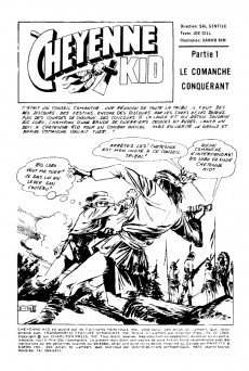 Extrait de Cheyenne Kid (Éditions Héritage) -10- Le Comanche conquérant