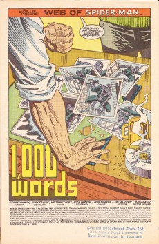 Extrait de Web of Spider-Man Vol. 1 (Marvel Comics - 1985) -50- 1,000 words