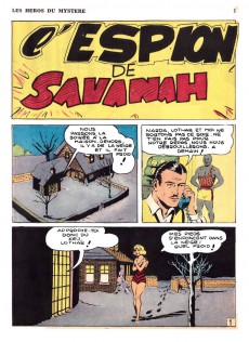 Extrait de Les héros du mystère -5- L'espion de Savanah