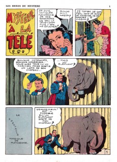 Extrait de Les héros du mystère -9- Mystère à la télé