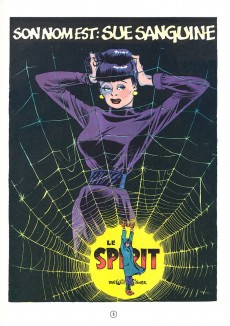 Extrait de Le spirit (Futuropolis) -0- Les dossiers secrets du Spirit