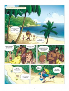 Extrait de Les aventures de Teddy Riner -2- La force des vagues