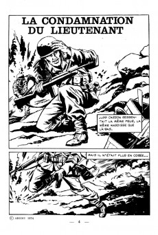 Extrait de Choc 2e série (Arédit - Comics Pocket) -9- La condamnation du lieutenant