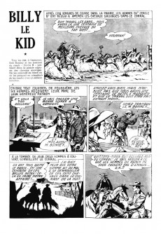 Extrait de Far West (Une sélection d'histoires de) -21- Billy le Kid